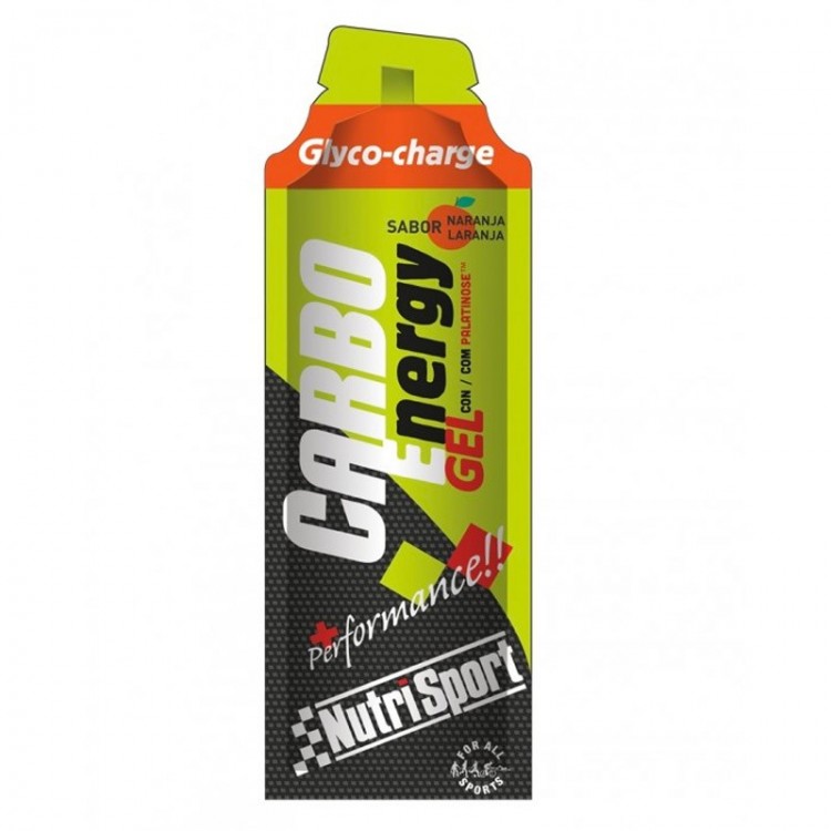 CARBO ENERGY GEL NUTRISPORT ORANGE