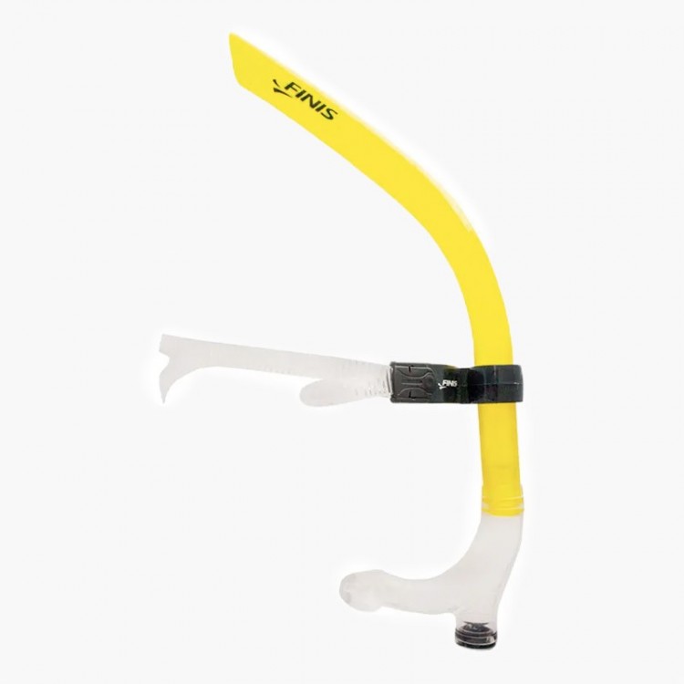 TUBO FRONTAL FINIS SWIMMERS SNORKEL AMARILLO