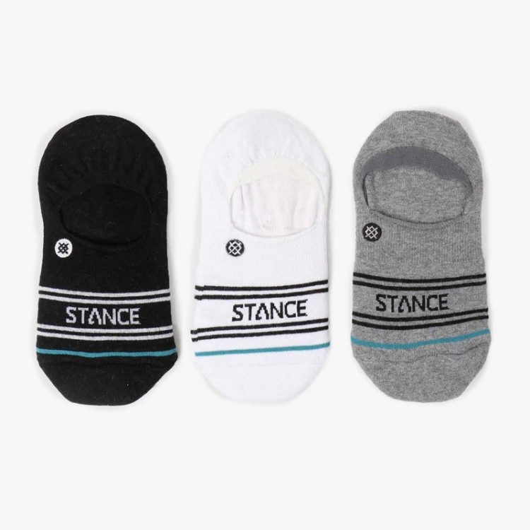 CALCETINES STANCE BASIC 3 PACK NO SHOW MULTI