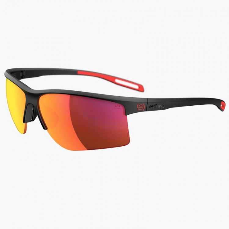 GAFAS EVIL EYE EPYX-Y NEGRO MATE - ROJO