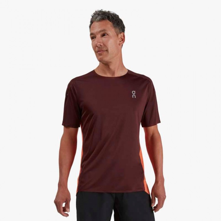 ON PERFORMANCE T-SHIRT MULBERRY
