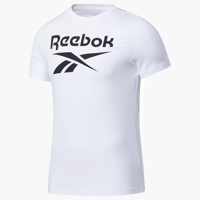 ▷ Camiseta reebok stacked blanco por SOLO €