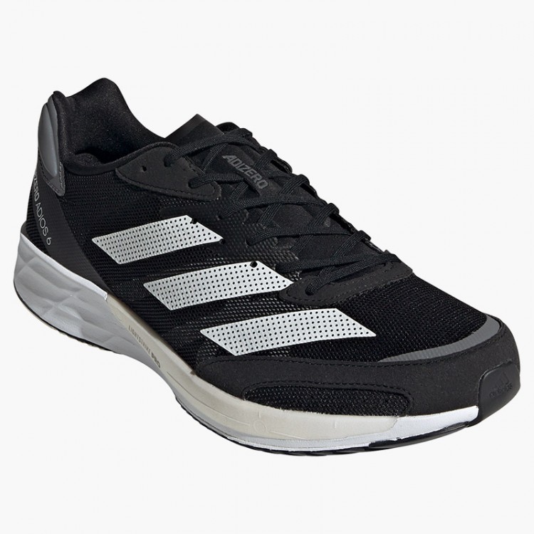 ADIDAS ADIZERO ADIOS 6 BLACK/WHITE