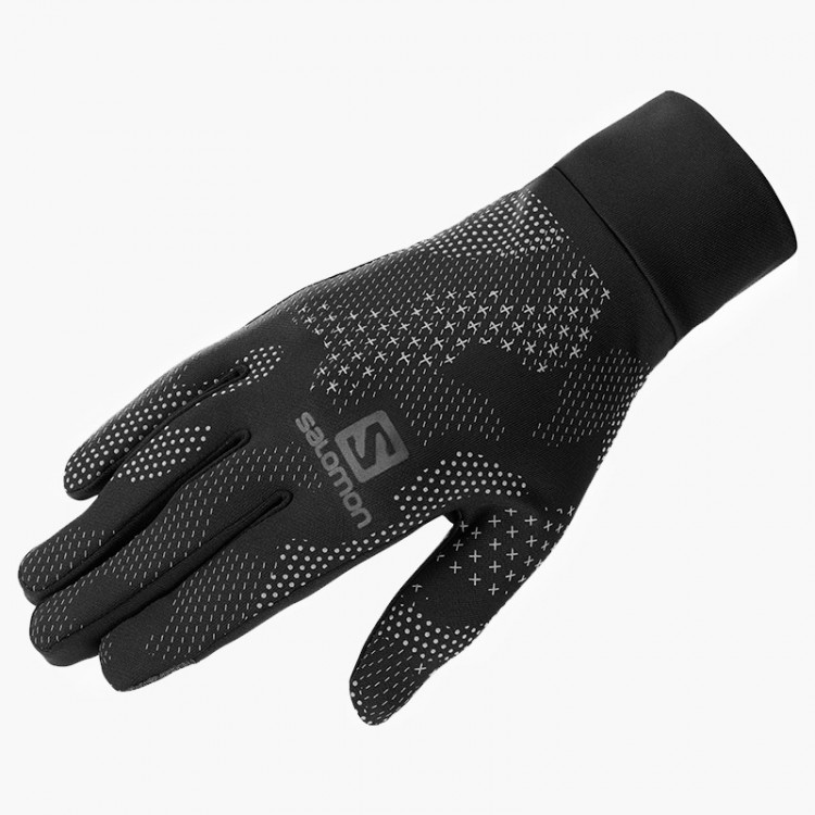 GUANTES SALOMON AGILE WARM NEGRO EST