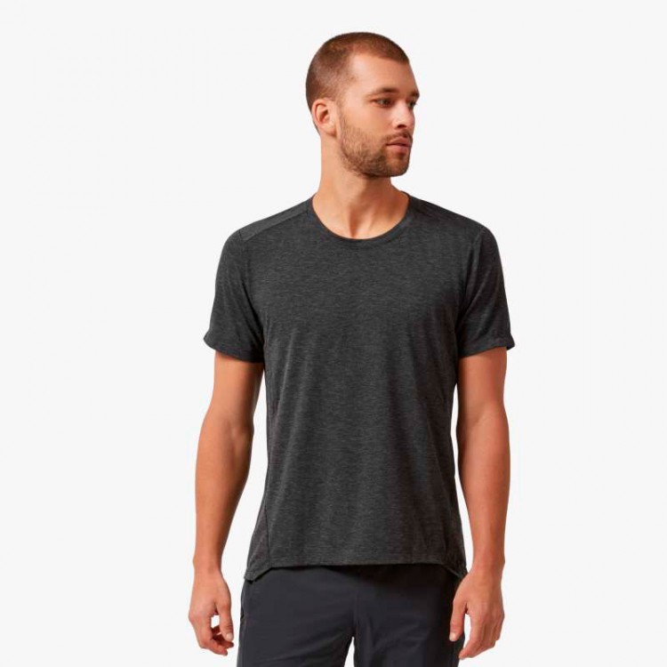 T-SHIRT ON ACTIVE-T BLACK