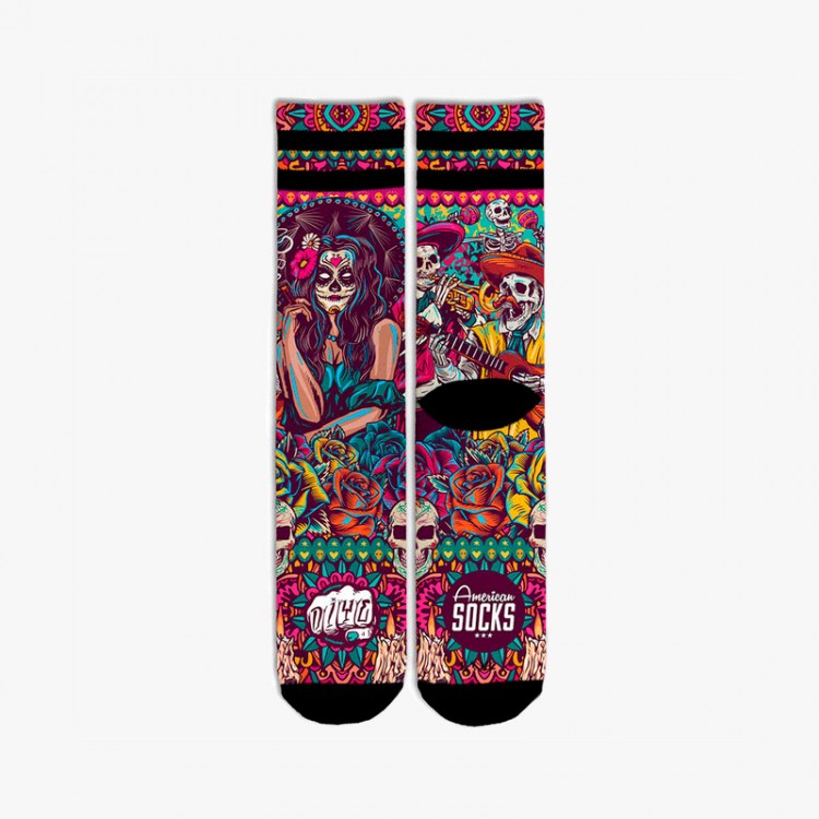 CALCETINES AMERICAN SOCKS SIGNATURE DIA DE LOS MUERTOS