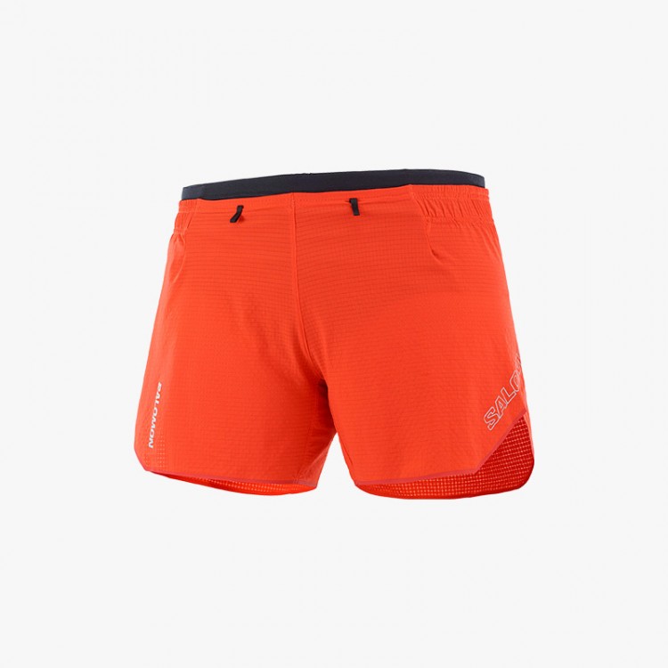 PANTALÓN SALOMON SENSE AERO 5 SHORT W ROJO