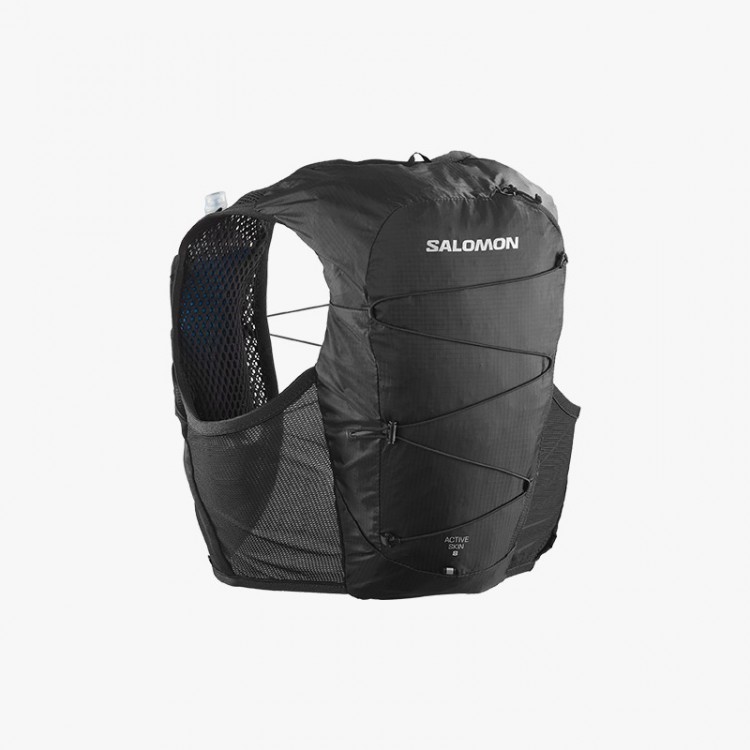 MOCHILA SALOMON ACTIVE SKIN 8 W FLASK NEGRO