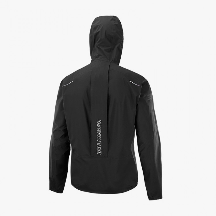 Salomon bonatti trail jkt todo negro for only 230,00