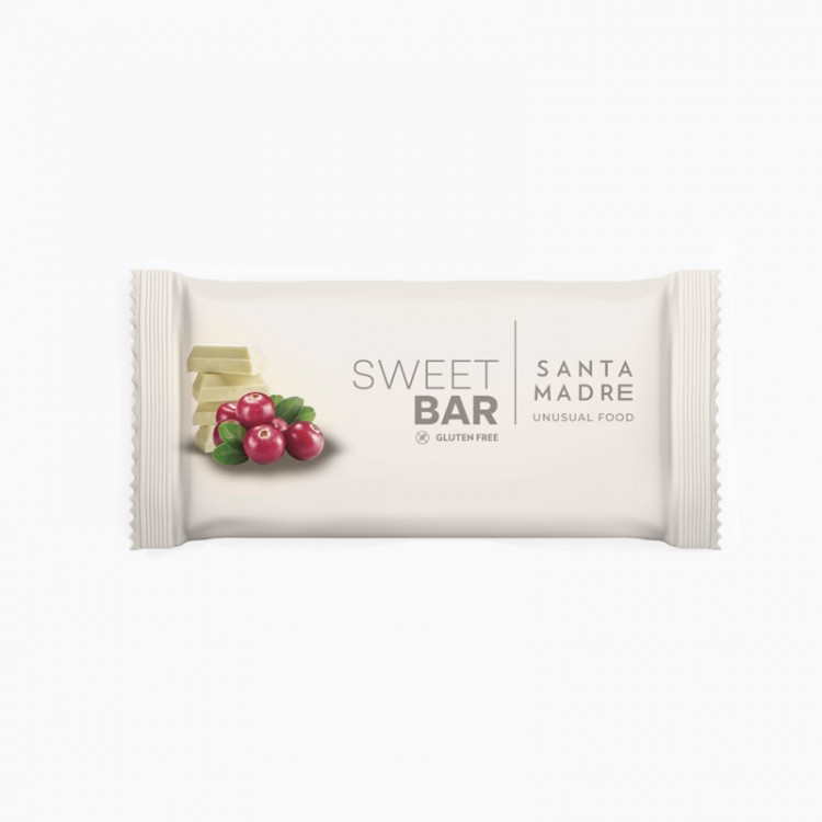 SANTA MADRE WHITE CHOCOLATE AND BLUEBERRY ENERGY BAR