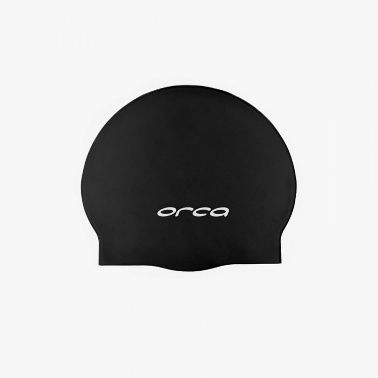 GORRO SILICONA ORCA SWIMCAP NEGRO