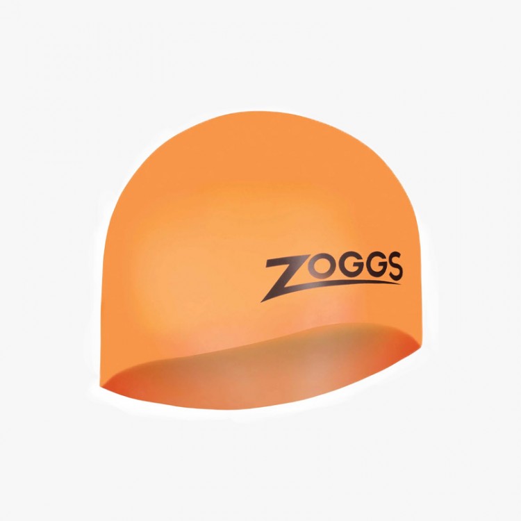 ZOGGS EASY FIT ORANGE SILICONE CAP