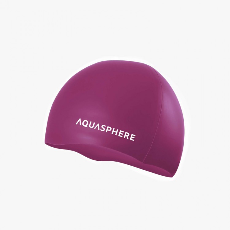 GORRO AQUASPHERE LISO ROSA