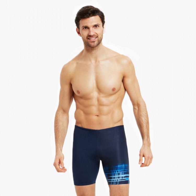ZOGGS MID JAMMER BLUE SWIMSUIT