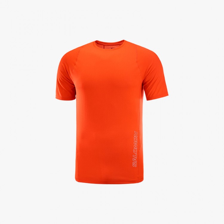 CAMISETA SALOMON SENSE AERO SS ROJO