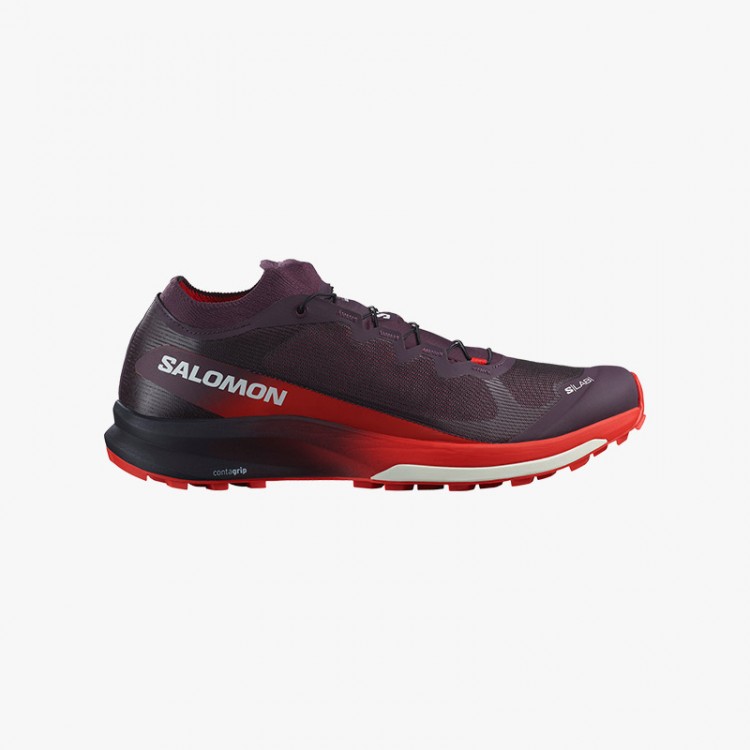 SALOMON S/LAB ULTRA 3 V2 PURPLE/RED