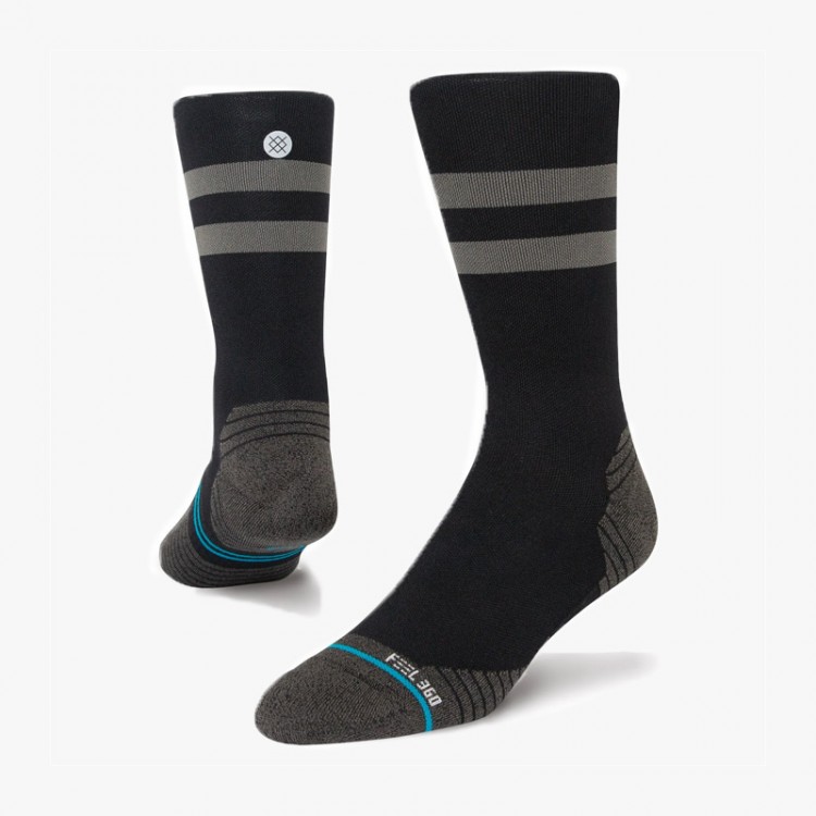 STANCE FRANCHISE UL CREW SOCKS BLACK