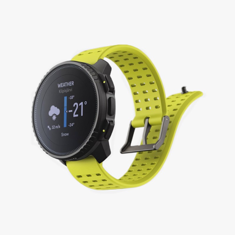 Reloj deportivo  Suunto Vertical, Black Lime, 125-175 mm, 1.4 , GPS,  Acero inoxidable