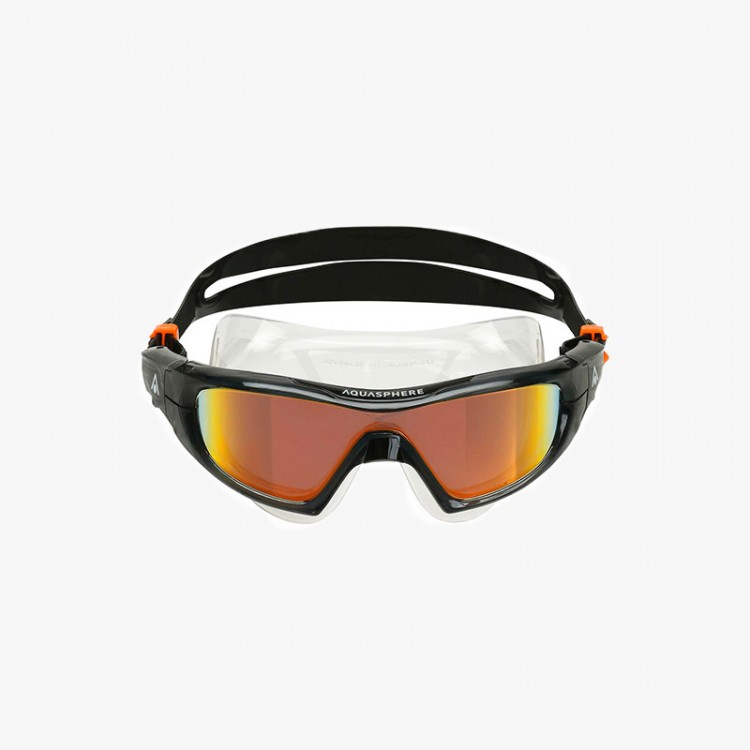 GAFAS AQUASPHERE VISTA PRO NEGRO/TITANIUM NARANJA