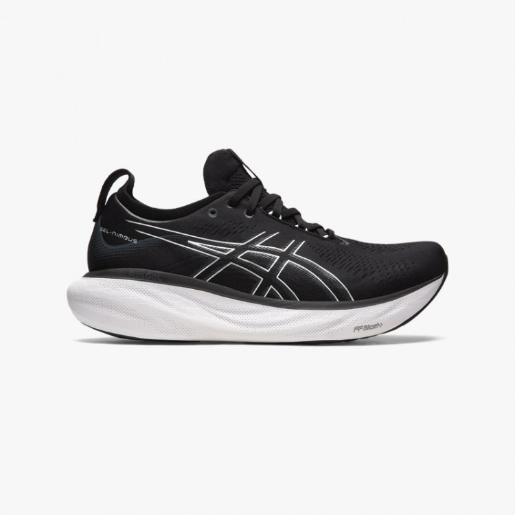 ASICS GEL NIMBUS 25 NEGRO/BLANCO