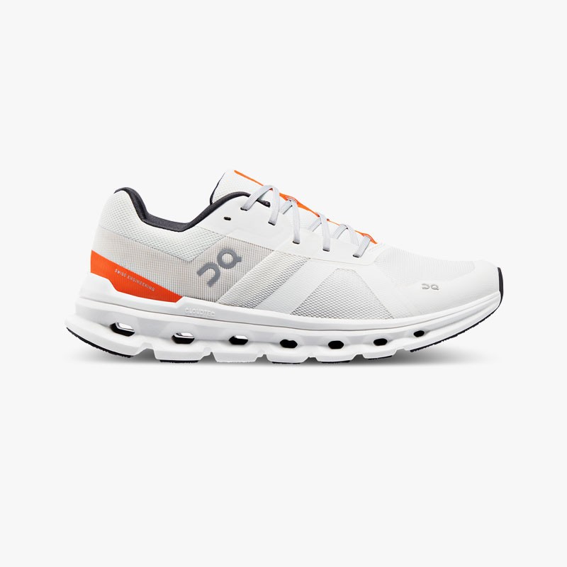 On cloudrunner wide blanco/naranja for only 159,95