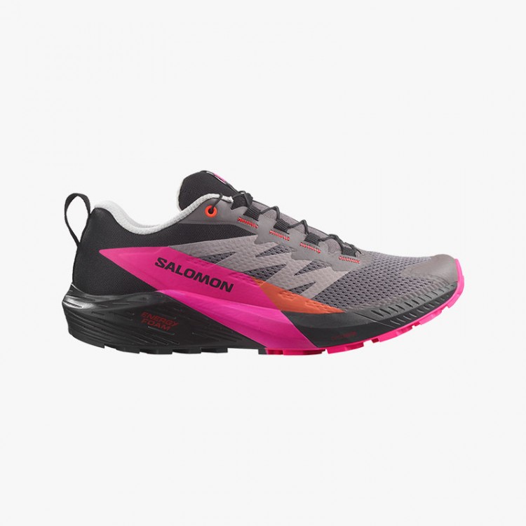 SALOMON SENSE RIDE 5 NEGRO/ROSA