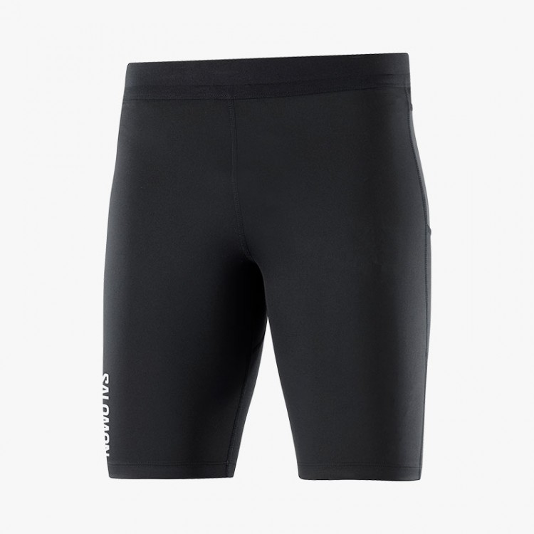 MALLAS SALOMON CROSS SHORT TIGHT NEGRO