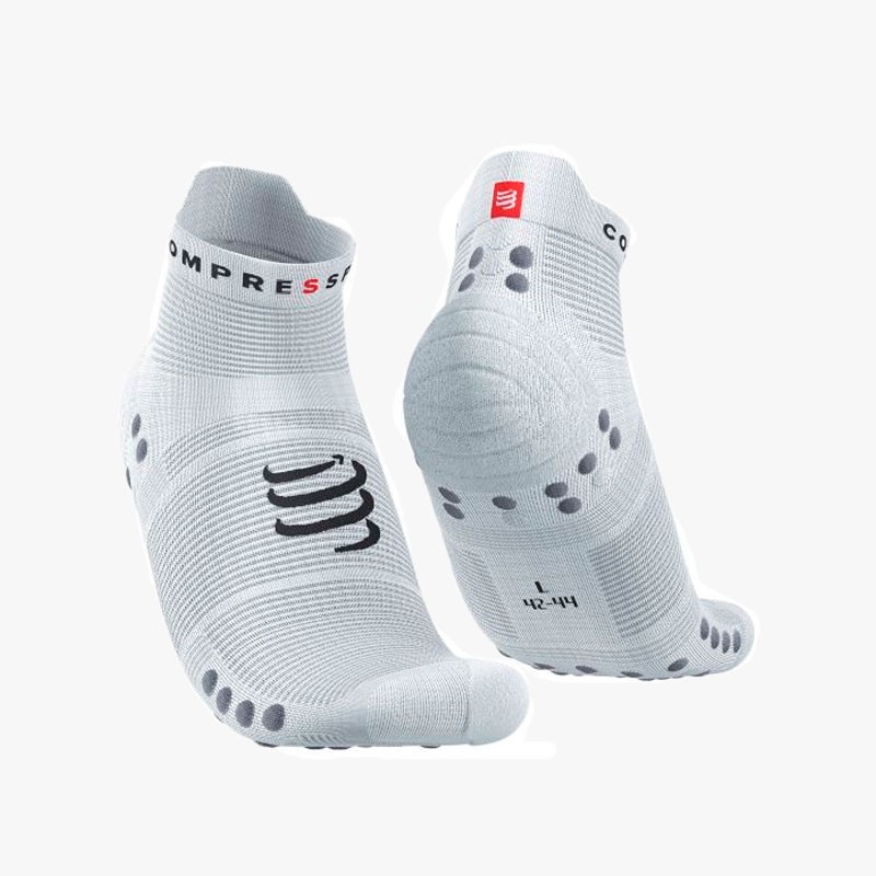 ▷ Calcetines compressport pro racing sock v4 run low white por SOLO 18,00 €