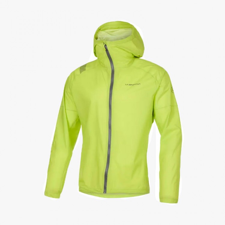 CHAQUETAS LA SPORTIVA POCKETSHELL JKT LIME/CARBON