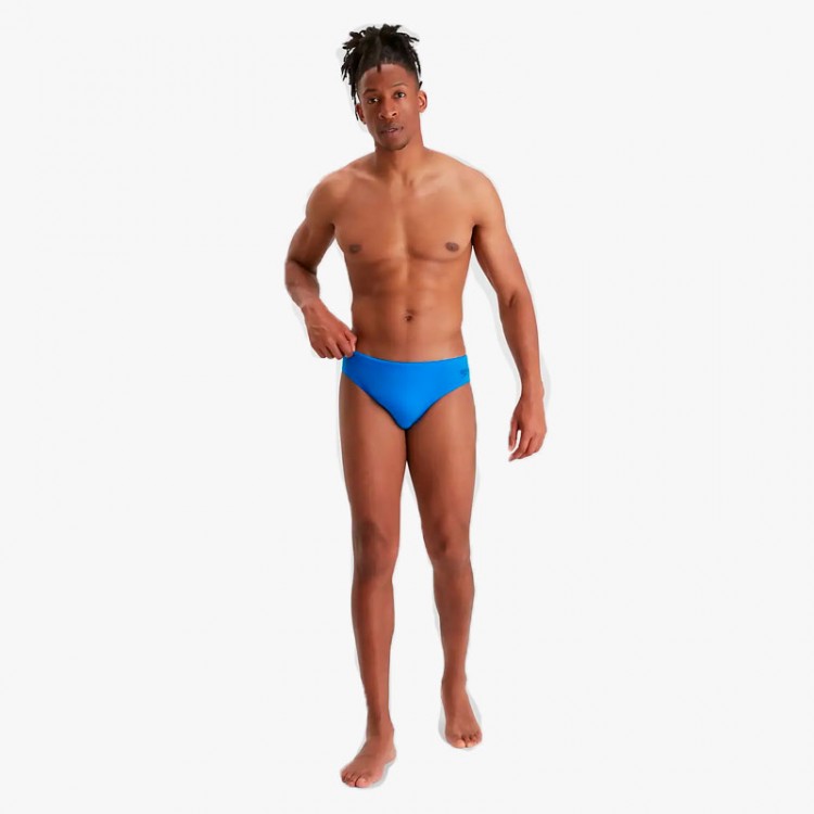 SPEEDO ECO ENDURANCE SWIMSUIT +7CM BRIEF BLUE