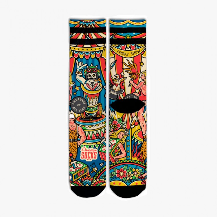 AMERICAN SOCKS CIRCUS SOCKS