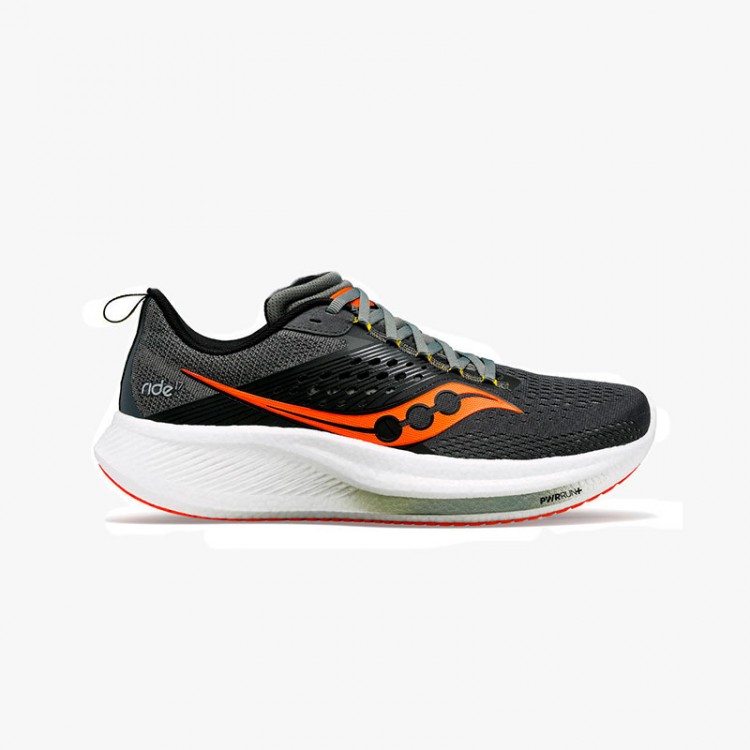 SAUCONY RIDE 17 BLACK/ORANGE