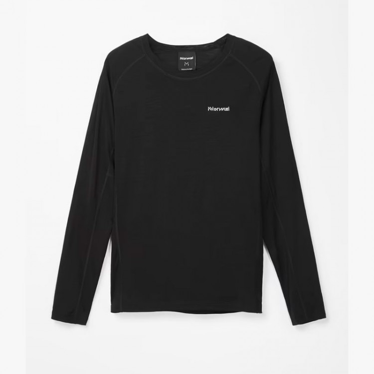 CAMISETA NNORMAL MERINO LONG SLEEVE W NEGRO