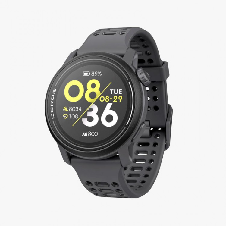 COROS PACE 3 BLACK SILICONE STRAP