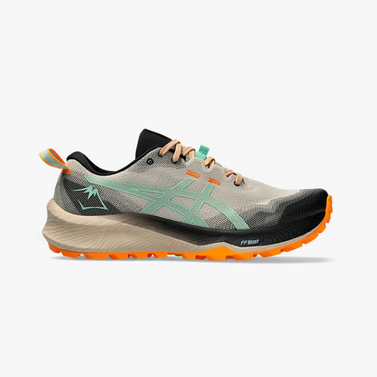 ASICS GEL TRABUCO 12 BEIGE/NARANJA