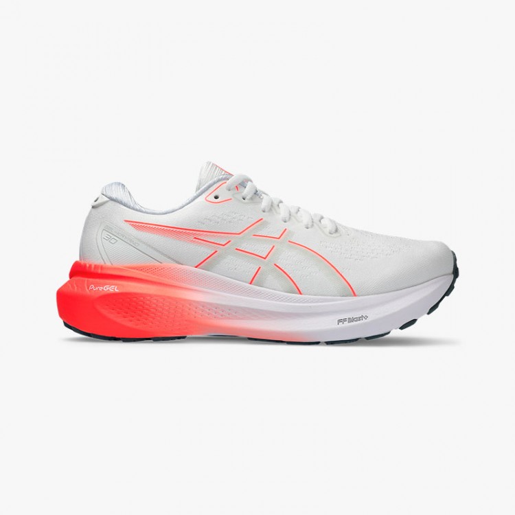 ASICS GEL KAYANO 30 BLANCO/ROJO