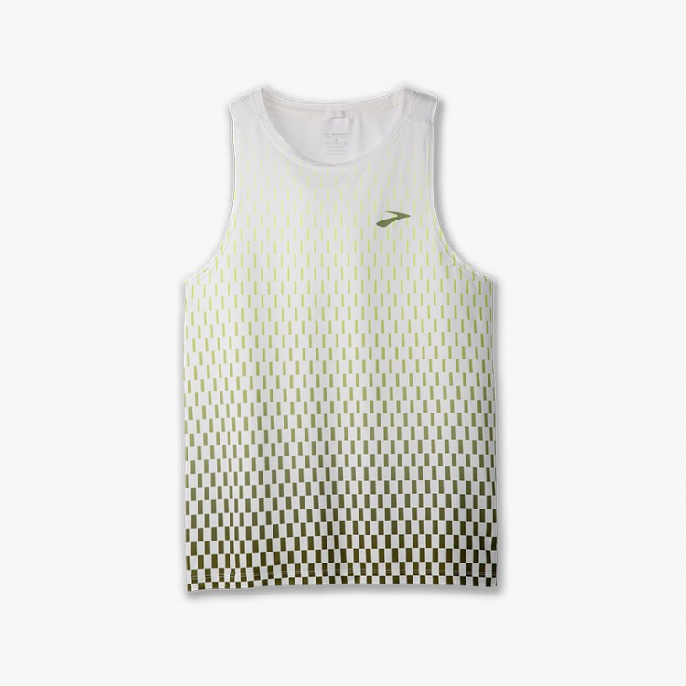 CAMISETA BROOKS ATMOSPHERE SINGLET 2.0 BLANCO