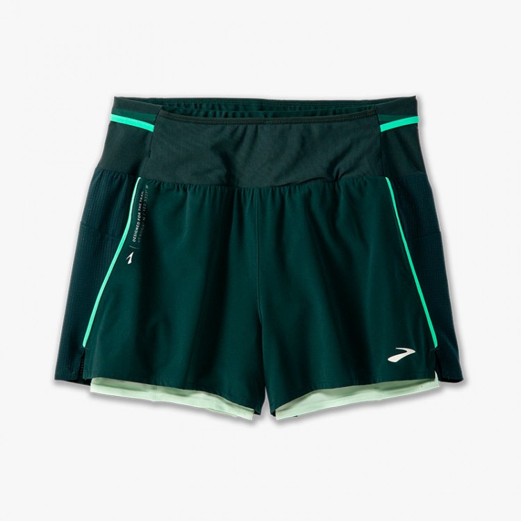 BROOKS HIGH POINT 3 2in1 PANTS W GREEN