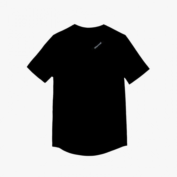 CAMISETA NNORMAL RACE 2 LOGO PEQUEÑO NEGRO