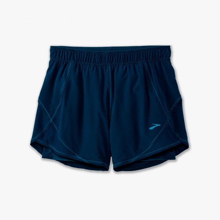 BROOKS CHASER 5 2in1 PANTS W NAVY
