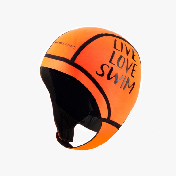 GORRO NEOPRENO BUDDYSWIM 2.5MM NARANJA