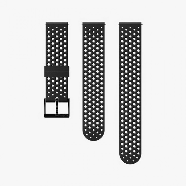 SUUNTO SILICONE STRAP 20MM ATH1 S/M BLACK