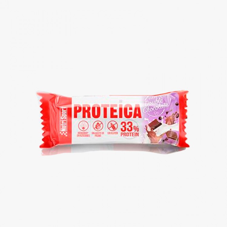 BARRITA PROTEICA NUTRISPORT DOBLE CHOCOLATE