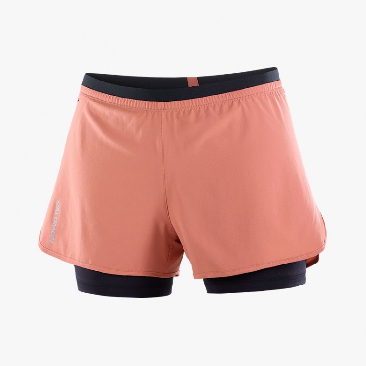 SALOMON CROSS 2IN1 W CORAL PANTS