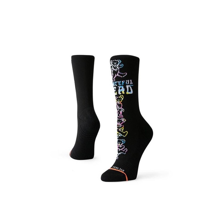 STANCE GRATEFUL BEARS CREW SOCKS