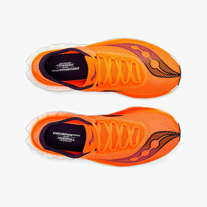 Saucony endorphin pro 4 naranja por SOLO 250,00