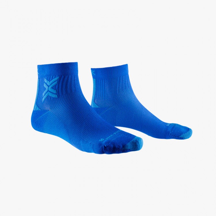 X-BIONIC RUN DISCOVER ANKLE SOCKS BLUE