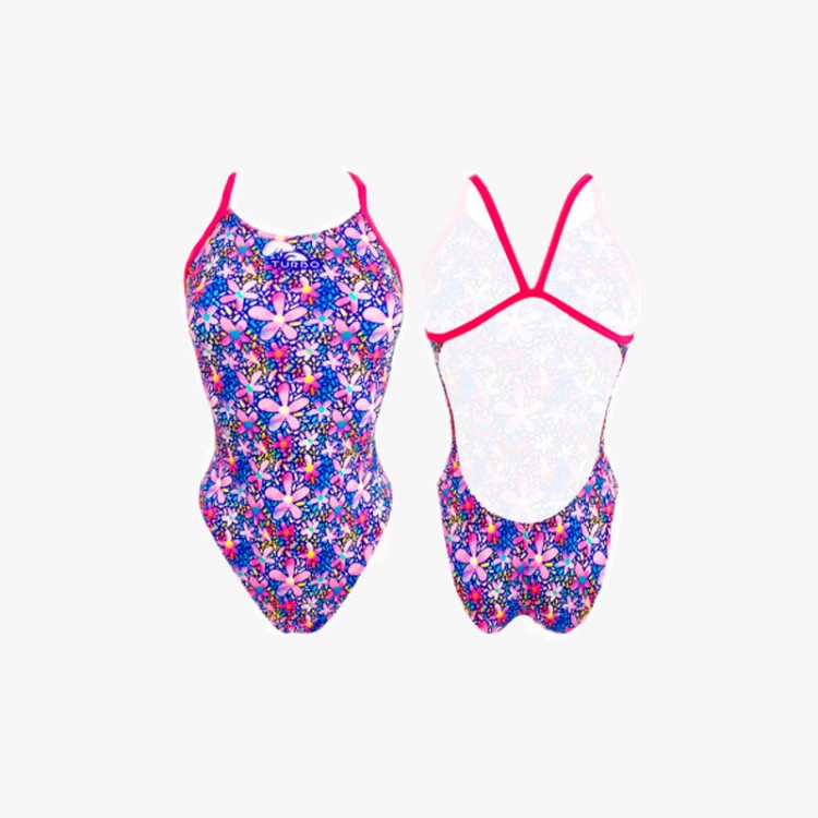 TURBO TEEN MAGIC FLOWERS SWIMSUIT