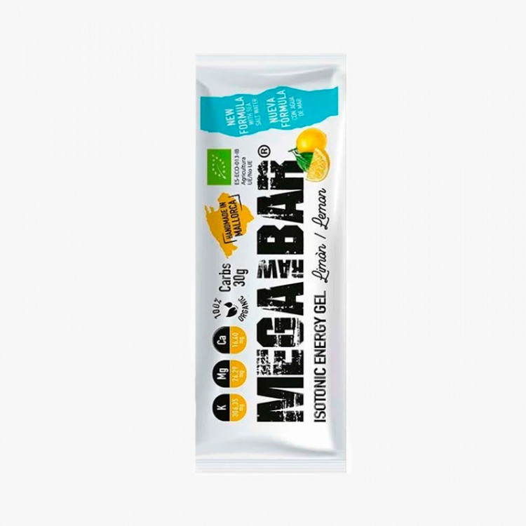 MEGARAW BAR LEMON ENERGY GEL