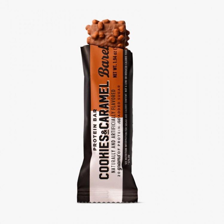 BAREBELLS COOKIES CARAMEL PROTEIN BAR